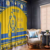 Custom Sweden Ice Hockey Window Curtain 2025 Go Champions Tre Kronor