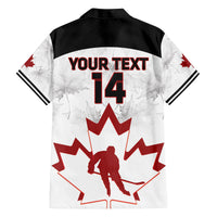 Custom Canada Hockey Family Matching Puletasi and Hawaiian Shirt 2024 Go Maple Leaf - Wonder Print Shop