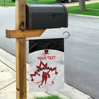 Custom Canada Hockey Garden Flag 2024 Go Maple Leaf - Wonder Print Shop