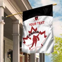 Custom Canada Hockey Garden Flag 2024 Go Maple Leaf - Wonder Print Shop