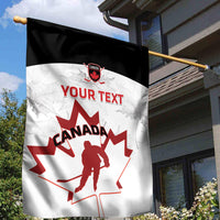Custom Canada Hockey Garden Flag 2024 Go Maple Leaf - Wonder Print Shop