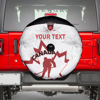 Custom Canada Hockey Spare Tire Cover 2024 Go Maple Leaf - Wonder Print Shop