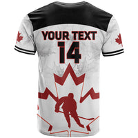 Custom Canada Hockey T Shirt 2024 Go Maple Leaf - Wonder Print Shop