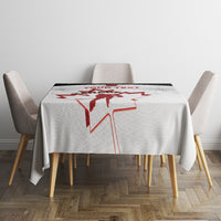 Custom Canada Hockey Tablecloth 2024 Go Maple Leaf - Wonder Print Shop