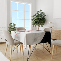 Custom Canada Hockey Tablecloth 2024 Go Maple Leaf - Wonder Print Shop