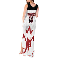 Custom Canada Hockey Tank Maxi Dress 2024 Go Maple Leaf - Wonder Print Shop