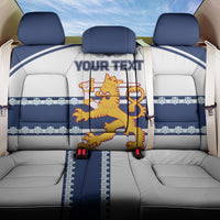 Custom Finland Hockey Back Car Seat Cover 2024 Go Suomi - Wonder Print Shop