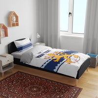 Custom Finland Hockey Bedding Set 2024 Go Suomi - Wonder Print Shop