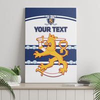 Custom Finland Hockey Canvas Wall Art 2024 Go Suomi - Wonder Print Shop