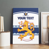 Custom Finland Hockey Canvas Wall Art 2024 Go Suomi - Wonder Print Shop