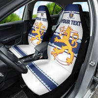 Custom Finland Hockey Car Seat Cover 2024 Go Suomi - Wonder Print Shop