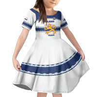 Custom Finland Hockey Family Matching Tank Maxi Dress and Hawaiian Shirt 2024 Go Suomi - Wonder Print Shop