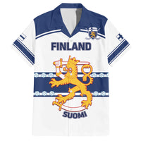 Custom Finland Hockey Family Matching Tank Maxi Dress and Hawaiian Shirt 2024 Go Suomi - Wonder Print Shop