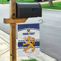 Custom Finland Hockey Garden Flag 2024 Go Suomi - Wonder Print Shop