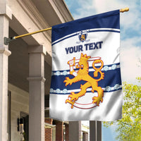 Custom Finland Hockey Garden Flag 2024 Go Suomi - Wonder Print Shop