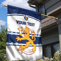 Custom Finland Hockey Garden Flag 2024 Go Suomi - Wonder Print Shop