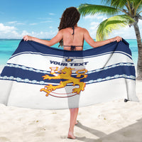 Custom Finland Hockey Sarong 2024 Go Suomi - Wonder Print Shop
