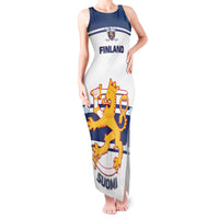 Custom Finland Hockey Tank Maxi Dress 2024 Go Suomi - Wonder Print Shop