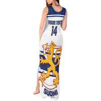 Custom Finland Hockey Tank Maxi Dress 2024 Go Suomi - Wonder Print Shop