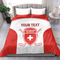Custom Switzerland Hockey Bedding Set 2024 Go La Nati - Wonder Print Shop