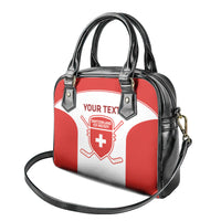 Custom Switzerland Hockey Shoulder Handbag 2024 Go La Nati