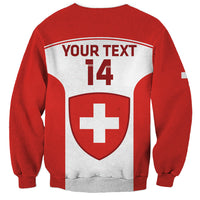 Custom Switzerland Hockey Sweatshirt 2024 Go La Nati - Wonder Print Shop