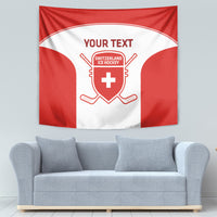 Custom Switzerland Hockey Tapestry 2024 Go La Nati - Wonder Print Shop