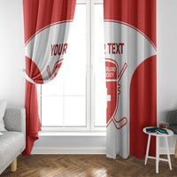 Custom Switzerland Hockey Window Curtain 2024 Go La Nati - Wonder Print Shop