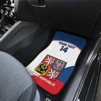 Custom Czech Republic Hockey Car Mats 2024 Go Czechia - Wonder Print Shop
