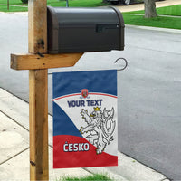 Custom Czech Republic Hockey Garden Flag 2024 Go Czechia - Wonder Print Shop