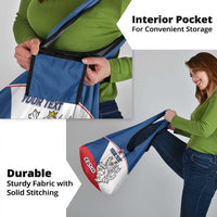 Custom Czech Republic Hockey Grocery Bag Go Czechia