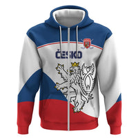 Custom Czech Republic Hockey Hoodie 2024 Go Czechia - Wonder Print Shop
