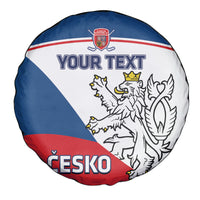 Custom Czech Republic Hockey Spare Tire Cover 2024 Go Czechia - Wonder Print Shop