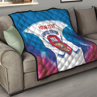 Custom United States Hockey Quilt 2024 Go USA - Wonder Print Shop