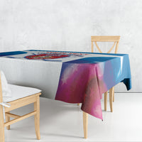 Custom United States Hockey Tablecloth 2024 Go USA - Wonder Print Shop