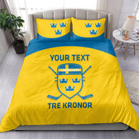 Custom Sweden Hockey Bedding Set 2024 Go Swedish - Wonder Print Shop