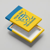 Custom Sweden Hockey Canvas Wall Art 2024 Go Swedish - Wonder Print Shop