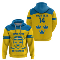 Custom Sweden Hockey Hoodie 2024 Go Swedish - Wonder Print Shop