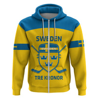 Custom Sweden Hockey Hoodie 2024 Go Swedish - Wonder Print Shop