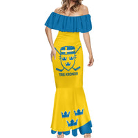 Custom Sweden Hockey Mermaid Dress 2024 Go Swedish - Wonder Print Shop