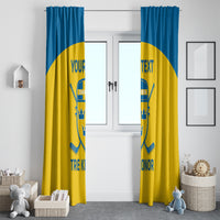 Custom Sweden Hockey Window Curtain 2024 Go Swedish - Wonder Print Shop