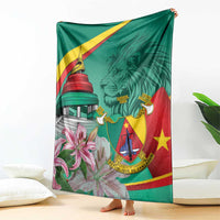 Cameroon National Day Blanket Cameroun Reunification Monument Lily Flowers