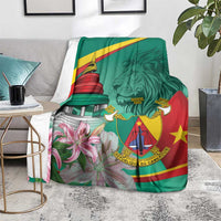 Cameroon National Day Blanket Cameroun Reunification Monument Lily Flowers