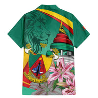 Cameroon National Day Family Matching Mermaid Dress and Hawaiian Shirt Cameroun Reunification Monument Lily Flowers