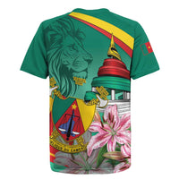 Cameroon National Day Rugby Jersey Cameroun Reunification Monument Lily Flowers