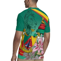 Cameroon National Day Rugby Jersey Cameroun Reunification Monument Lily Flowers