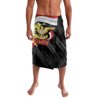 Yemen Unification Day Lavalava Coat Of Arms With Frangipani