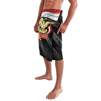 Yemen Unification Day Lavalava Coat Of Arms With Frangipani