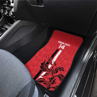 Custom Yemen Football Car Mats Come On Al-Yaman as-Sa'eed