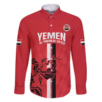 Custom Yemen Football Family Matching Short Sleeve Bodycon Dress and Hawaiian Shirt Come On Al-Yaman as-Sa'eed